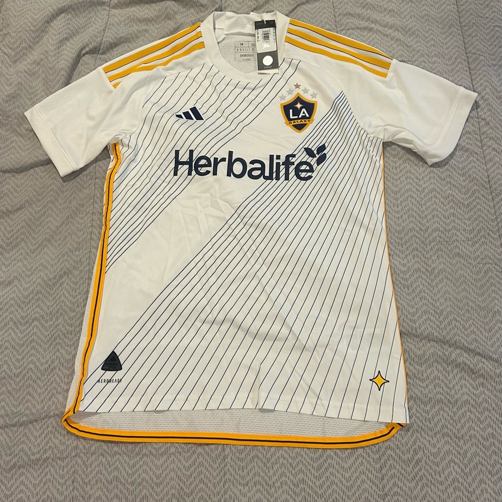 LA Galaxy Soccer Authentic Player Jersey